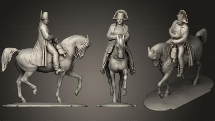 Statues antique and historical (Napoleon 22, STKA_1449) 3D models for cnc